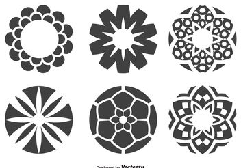 Decorative Circle Shapes - vector gratuit #143457